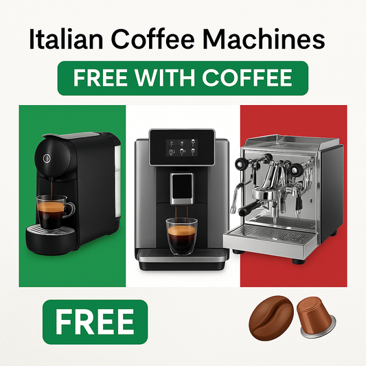 We’ve Launched in the USA: Get Your Italian Coffee Machine for Free